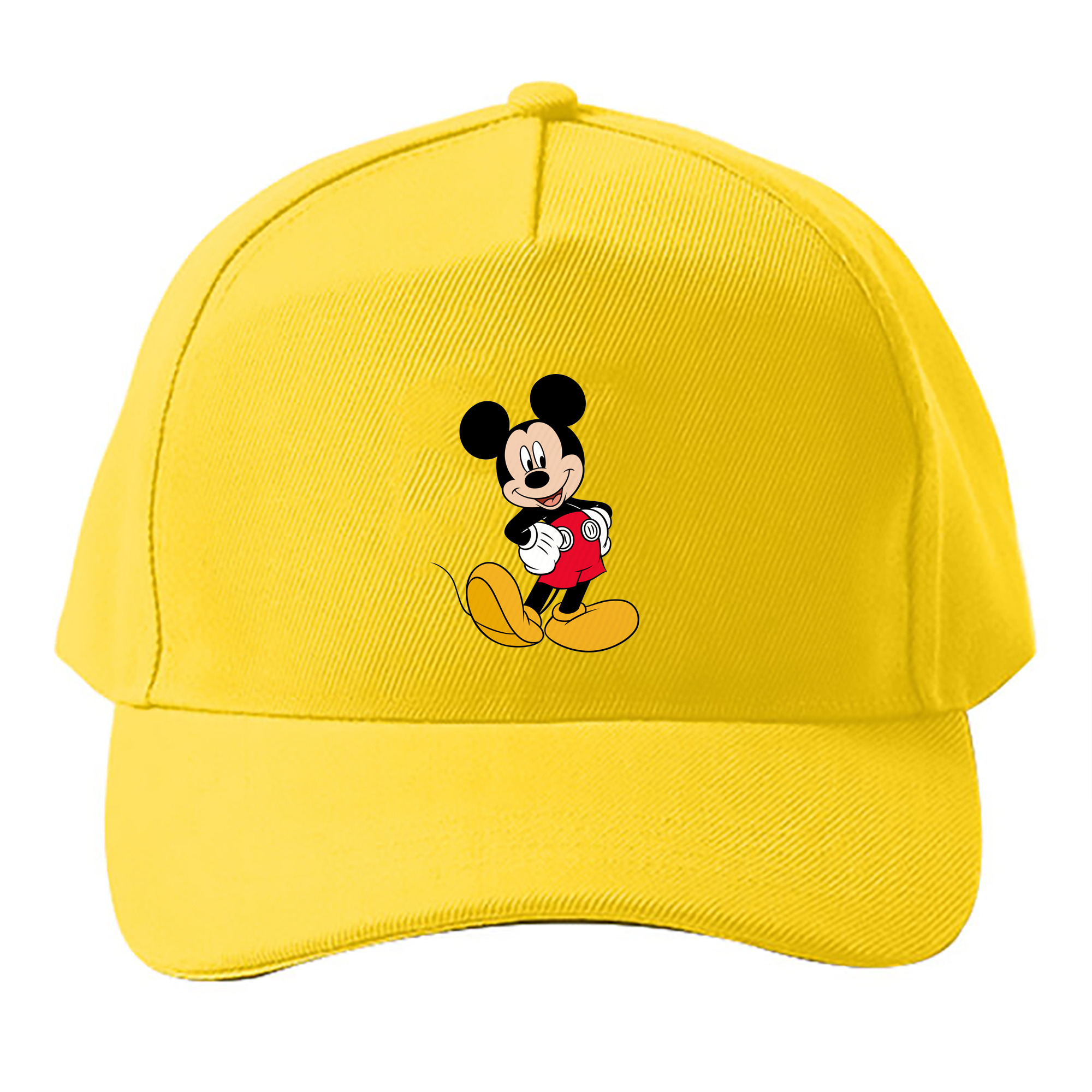 （画像用） ミッキーマウス Mickey Mouse ベースボールキャップ 綿100％ 男女兼用 帽子 スポーツ